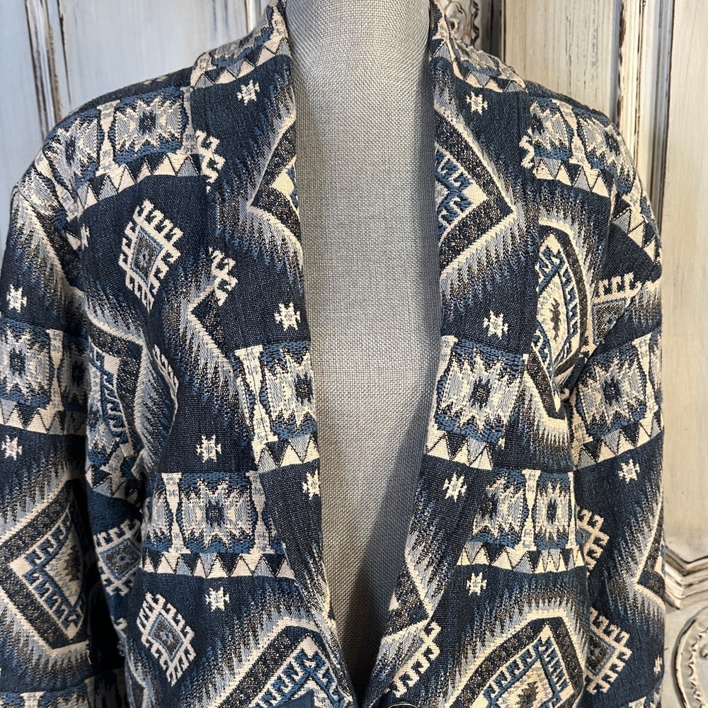 Flashback 100% Cotton Geometric Ethic Patterned J… - image 2